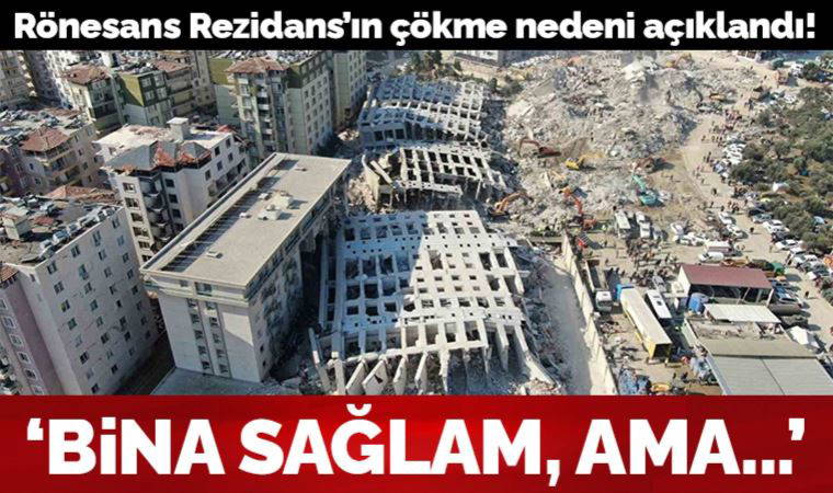 Prof. Dr. Övgün Ahmet Ercan, Rönesans Rezidans'ın çökme nedenini açıkladı!