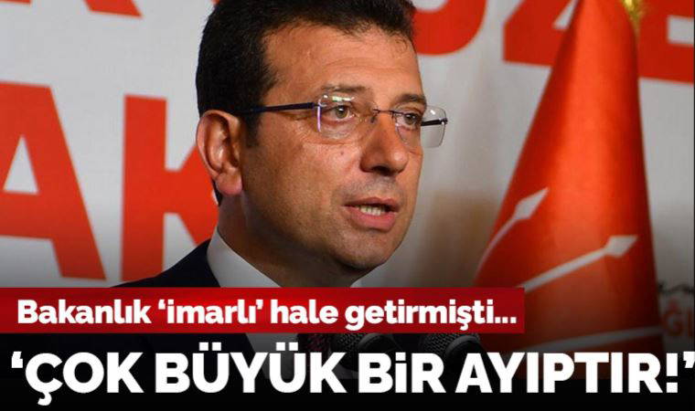 Son Dakika...Bakanlık 'imarlı' hale getirmişti: Ekrem İmamoğlu’ndan çok sert Üsküdar yanıtı