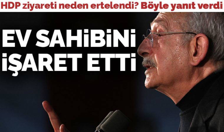 Son Dakika: Kılıçdaroğlu'ndan dikkat çeken HDP ziyareti açıklaması