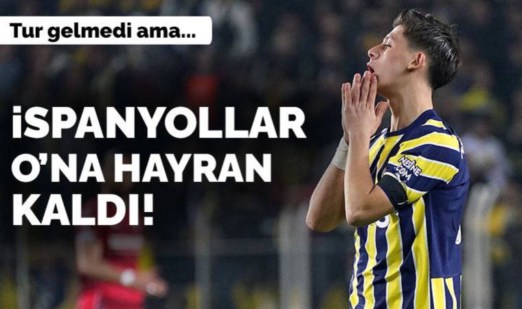 Fenerbahçeli futbolcular Arda Güler ile İsmail Yüksek İspanya'da manşetlere çıktı