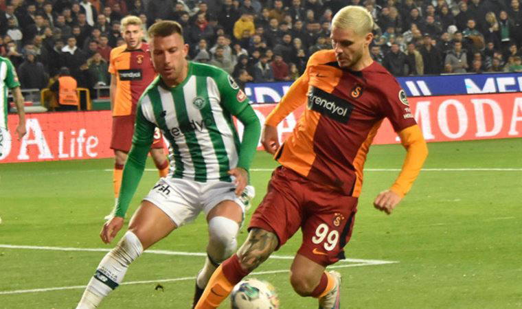 Galatasaray'ın serisi Konya'da son buldu! Konyaspor 2-1 Galatasaray