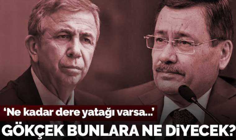 Mansur Yavaş: Ankara'da dere yataklarını imara açmışlar