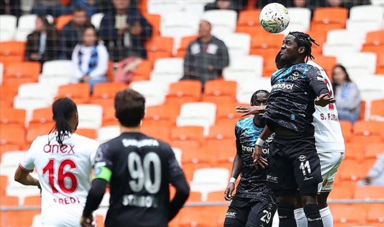 Adana Demirspor, araya 3 puanla gidiyor
