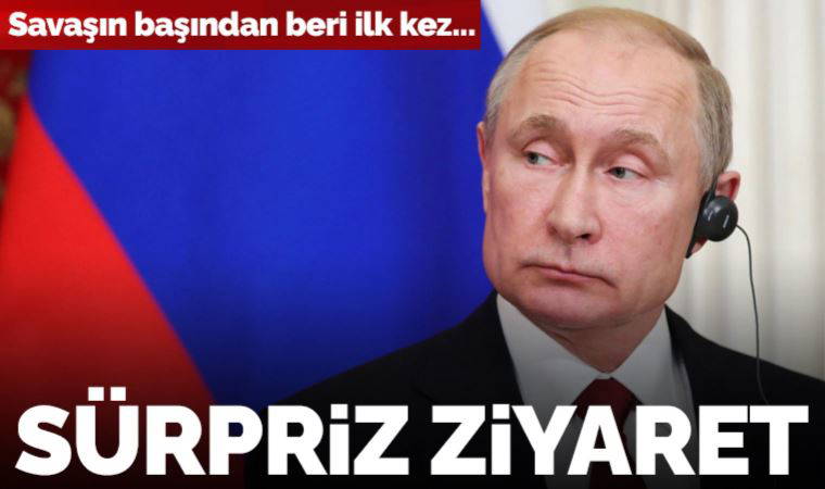 Putin’den Mariupol'e sürpriz ziyaret