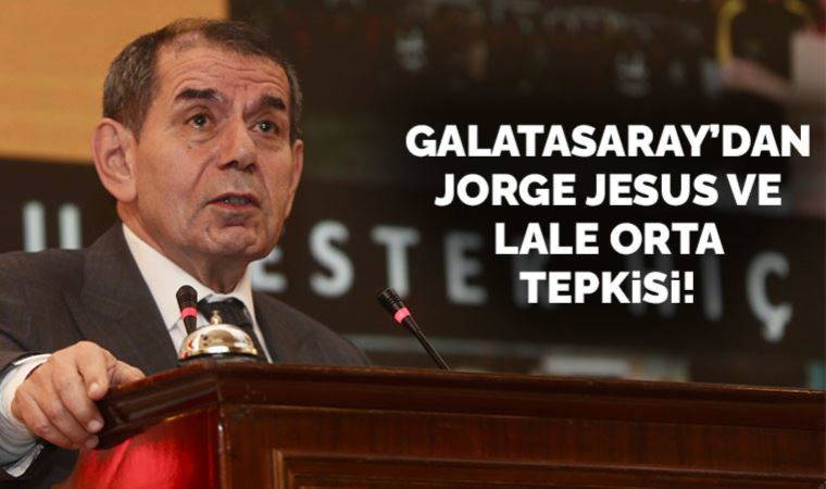 Galatasaray Başkanı Dursun Özbek'ten Lale Orta ve Jorge Jesus açıklaması
