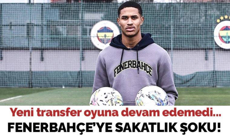 Fenerbahçe'ye şok: Jayden Oosterwolde sakatlandı