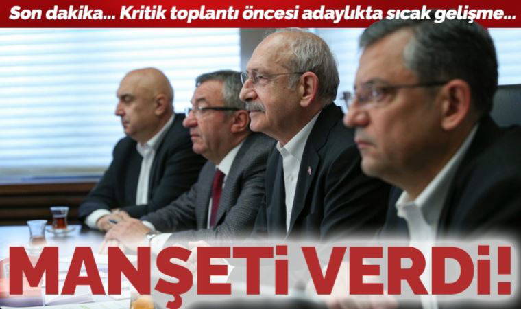 Son Dakika: Gözler altılı masanın toplantısında... CHP'li Özel'den kritik açıklama