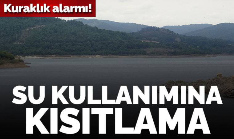 Çanakkale’de kuraklık nedeniyle su kullanımına kısıtlamalar geldi