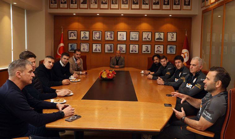 A Milli Takım Teknik Direktörü Stefan Kuntz'tan Galatasaray'a ziyaret
