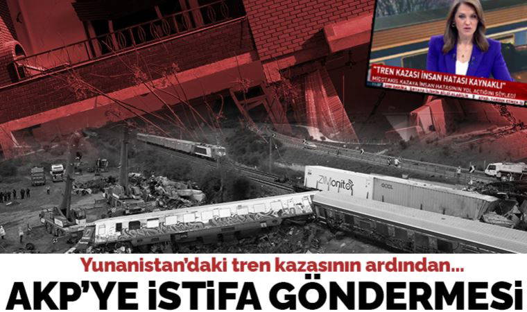 Habertürk TV Spikeri Serap Belet'ten canlı yayında AKP'ye istifa göndermesi