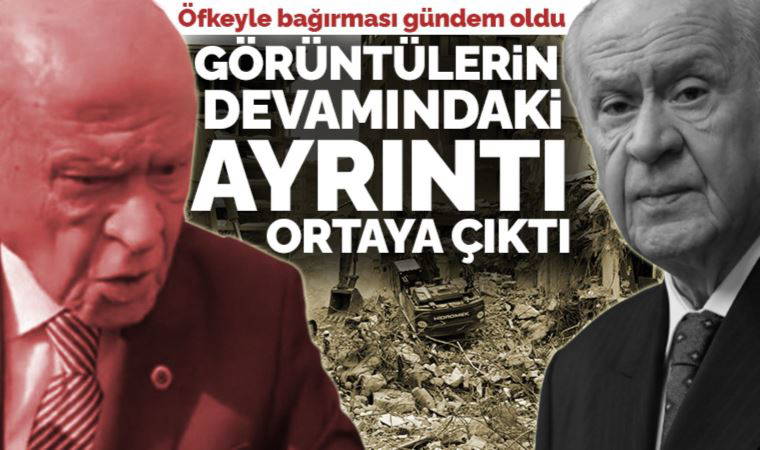 Bahçeli'nin depremzedeleri azarladığı görüntülerin devamı ortaya çıktı