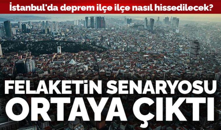 İstanbul depremi senaryosunu canlı yayında anlattı: Hangi ilçe hangi şiddetle sarsılacak?