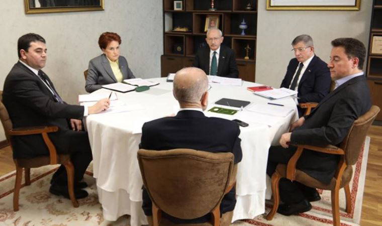 Son Dakika... Altılı masa toplantısı sona erdi: Ortak aday konusunda anlaşıldı