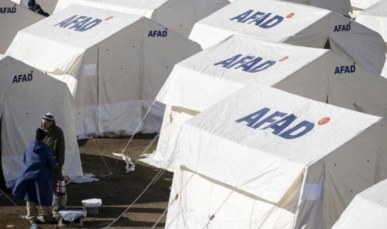 AFAD: Deprem bölgesinde 1 milyon 593 bin 808 kişiye barınma hizmeti veriliyor