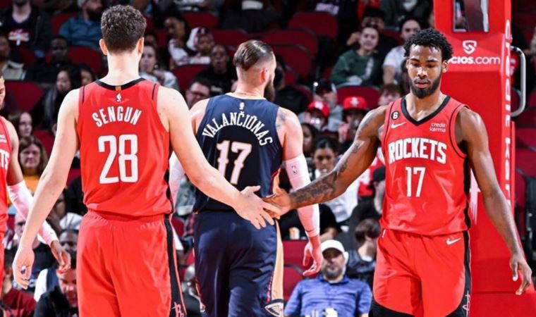 NBA'de Alperen Şengün'ün takımı Houston Rockets kendi evinde kayıp