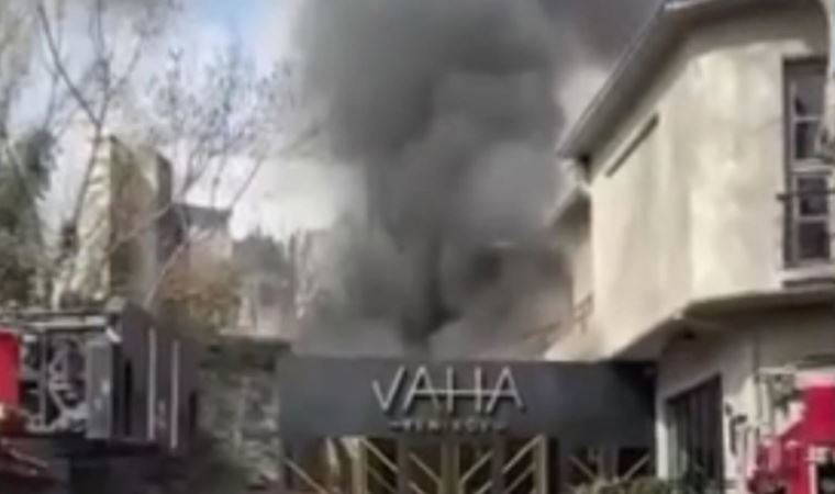 Sarıyer’de ünlü gece kulübünde yangın