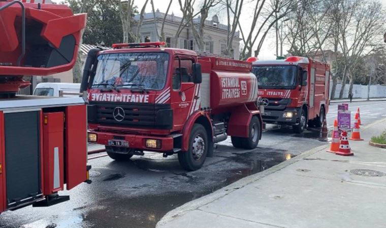 İstanbul'da ünlü gece kulübünde yangın çıktı