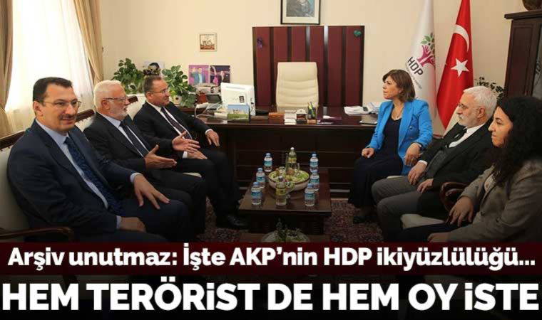 Hem terörist de hem oy iste! Arşiv unutmaz: İşte AKP'nin HDP ikiyüzlülüğü