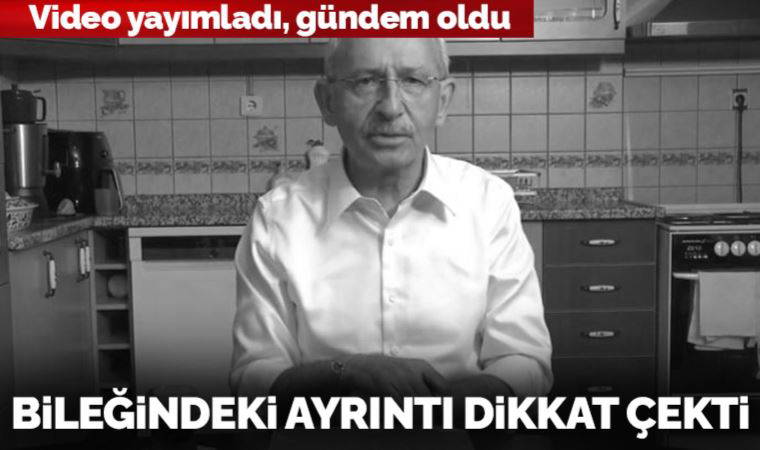 Kılıçdaroğlu'nun bileğindeki ayrıntı dikkat çekti: Marteniçka