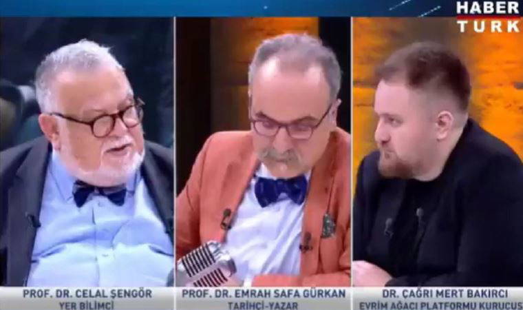 Celal Şengör'le yayına katılan Emrah Safa Gürkan'ın sözleri gündem oldu: 'Diplomasız da her şey olabiliyorsunuz ama...'