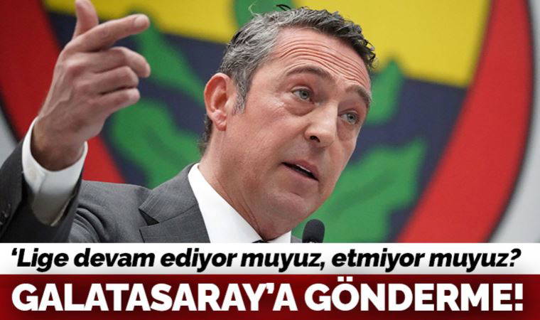 Son Dakika... Fenerbahçe'den açıklama: Lige devam ediyor muyuz etmiyor muyuz?