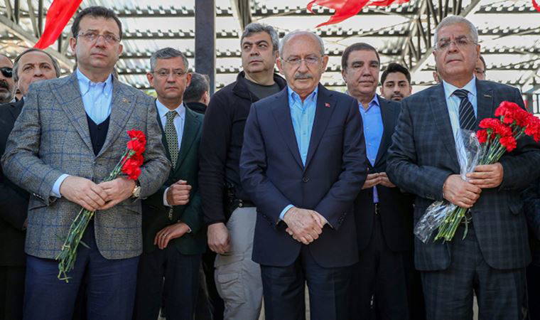 Kılıçdaroğlu'ndan deprem bölgesinde mezarlık ziyareti