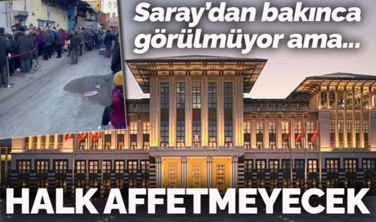 20 yıllık iktidarın sonucu böyle görüntülendi: 'Yatacak yeriniz yok'