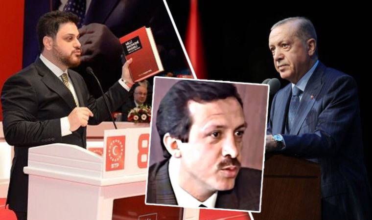 Hüseyin Baş'tan Erdoğan'a göndermeli video: Büyük lokma ye, büyük söz söyleme