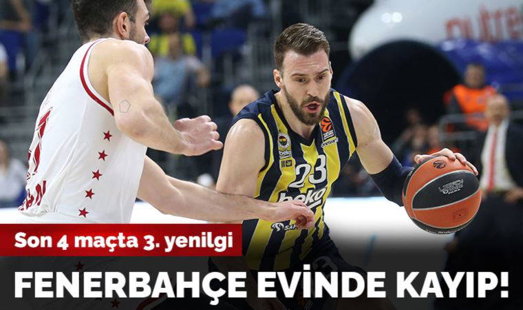 Fenerbahçe Beko evinde kayıp: Fenerbahçe Beko 75-82 Emporio Armani Milan