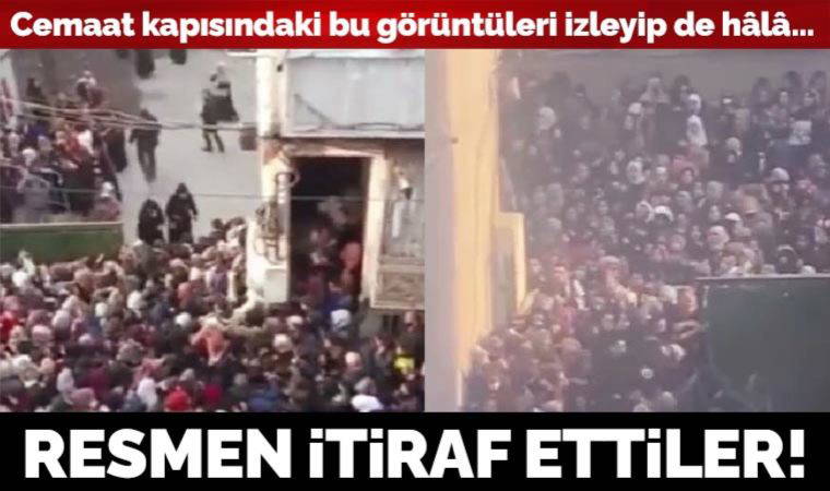 Yer İstanbul'un göbeği! Ramazan öncesi cemaat derneği önünde 'kumanya' izdihamı...