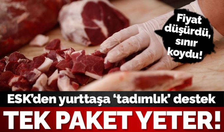 Kırmızı et fiyatları uçtu, ESK ile Tarım Kredi protokol imzaladı: Birer adetle sınırlı kıyma ve kuşbaşı!