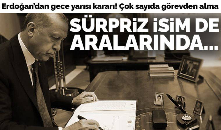 Erdoğan'dan gece yarısı çok sayıda görevden alma ve atama: Merve Kavakcı da aralarında