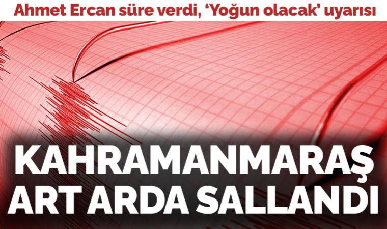 Son Dakika: Kahramanmaraş'ta 5.3, 4 ve 4.2 büyüklüğünde deprem... Çevre illerden de hissedildi