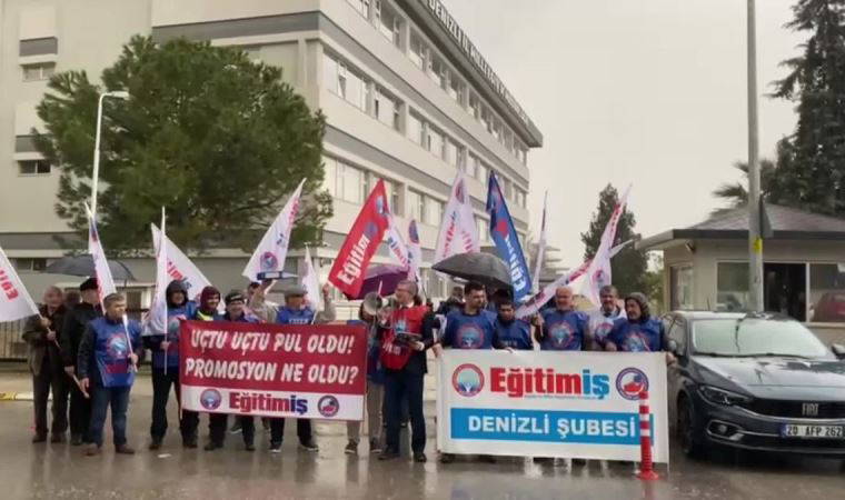 Denizli’de eğitimcilerden ‘promosyon’ isyanı