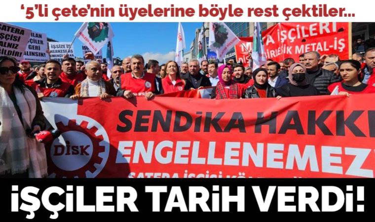 İşçiler Cengiz Holding'in kapısına dayandı: Taleplerinin karşılanması için tarih verdiler!