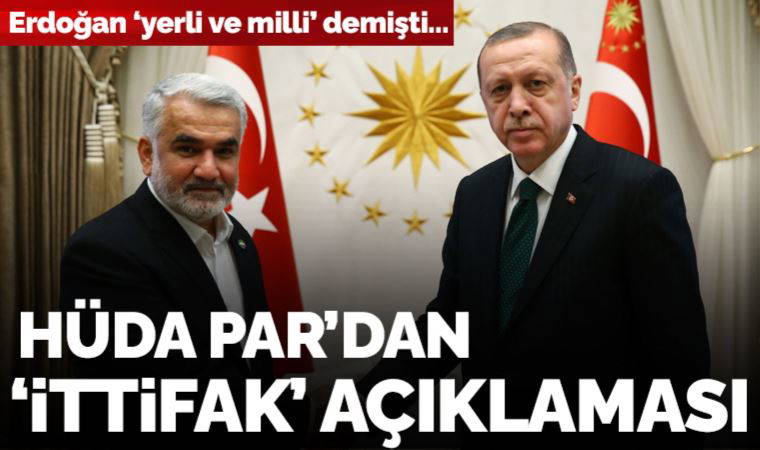 Son dakika... HÜDA PAR'dan 'ittifak' açıklaması: 'Seçime AK Parti listelerinden gireceğiz'