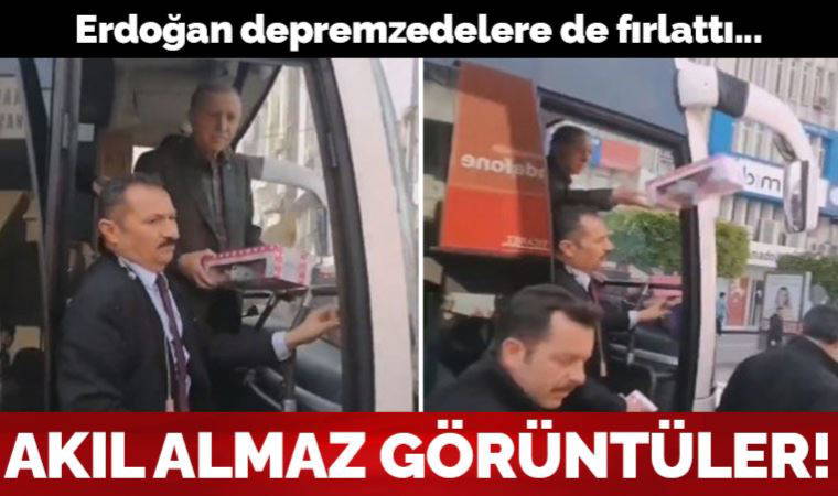 Cumhurbaşkanı Erdoğan, yurttaşlara çaydan sonra bu kez de oyuncak attı!