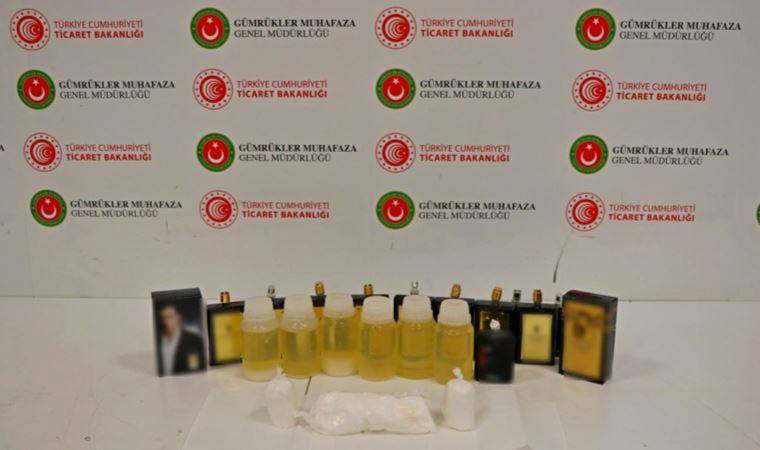 İstanbul Havalimanı'nda parfüm şişesinde uyuşturucu ele geçirildi