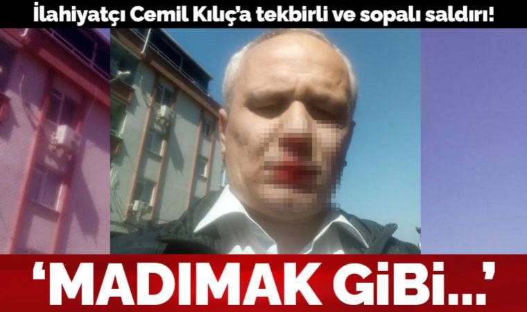 Son dakika... İlahiyatçı yazar Cemil Kılıç'a saldırı!