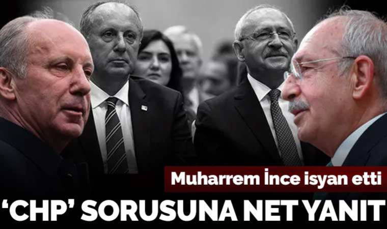Son dakika... 100 bin imzayı geçen Muharrem İnce'den 'Kılıçdaroğlu' sorusuna net yanıt