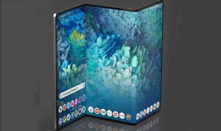 Samsung’dan üç kez katlanan dev ekranlı telefon yolda