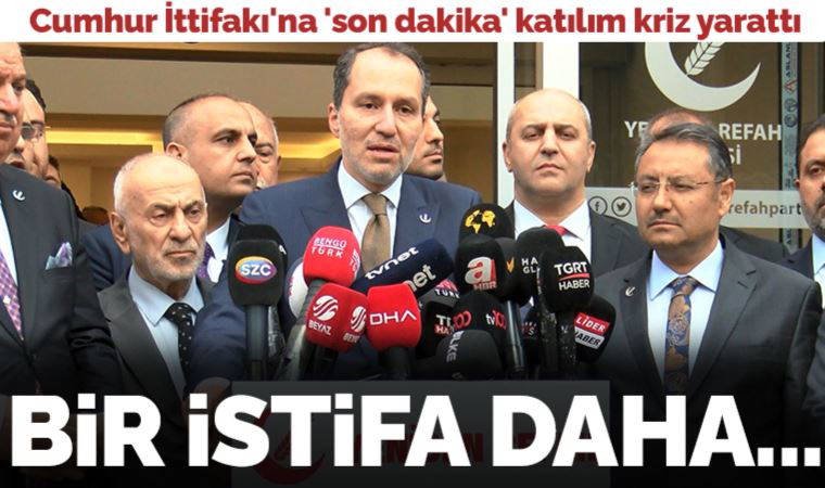 Cumhur İttifakı'na katılımın ardından... Yeniden Refah Partisi Afyonkarahisar İl Başkanı istifa etti