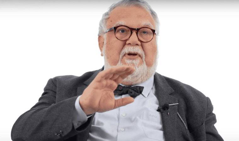 Celal Şengör ‘papyon’ takmasının nedenini açıkladı