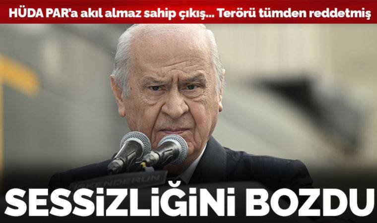 Bahçeli'den son dakika HÜDA PAR açıklaması