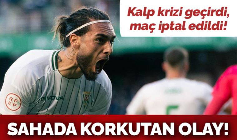 İspanya'da korku dolu anlar! Sahanın ortasında kalp krizi geçirdi