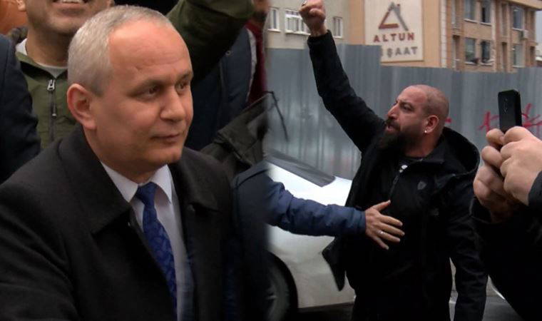 Saldırıya uğrayan ilahiyatçı Cemil Kılıç'ın basın açıklamasında gerginlik: 2 gözaltı