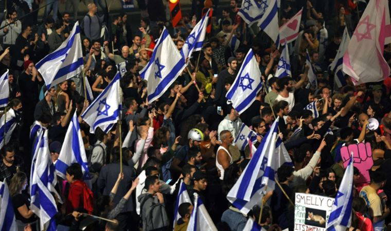 Netanyahu'nun oğlundan, protestoları ABD'nin fonladığı iddiası