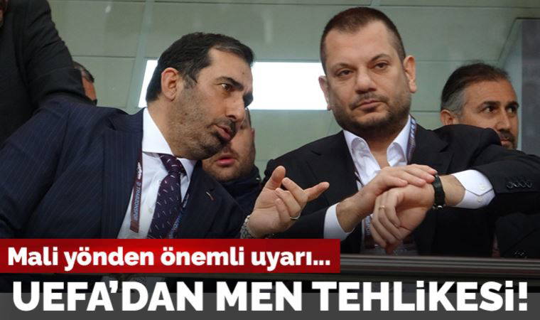 Trabzonspor için UEFA'dan men tehlikesi