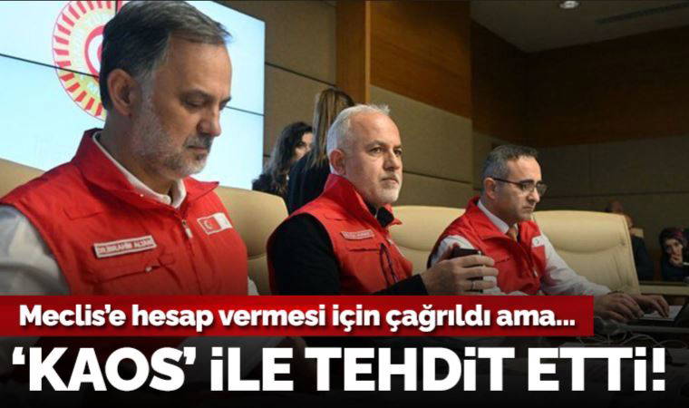 Kızılay Başkanı Kerem Kınık'tan pişkin 'istifa' yanıtı: 'Kaotik bir duruma dönüşür'
