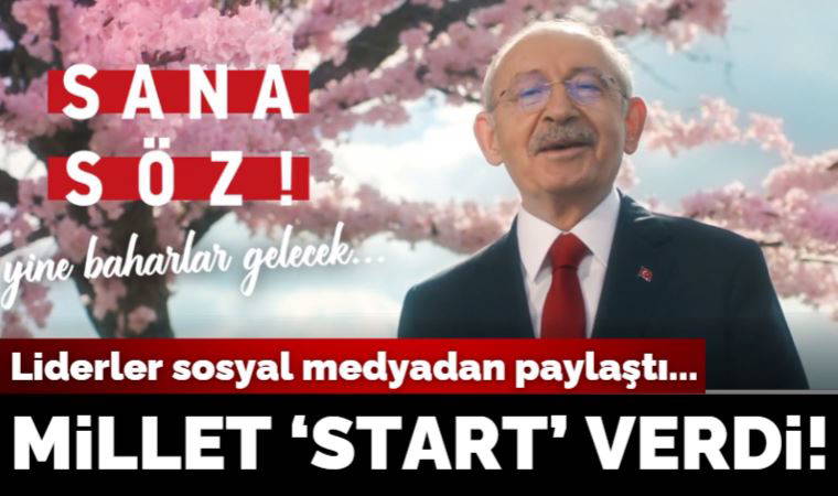 Son dakika... Millet İttifakı 'start'ı verdi: Kılıçdaroğlu'nun Cumhurbaşkanı adaylığı kampanyası resmen başladı!